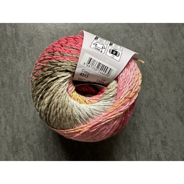 SUMMER DREAM YarnArt, 70%- medvilnė, 30%- viskozė,100 gr/ 350m, Nr 4313