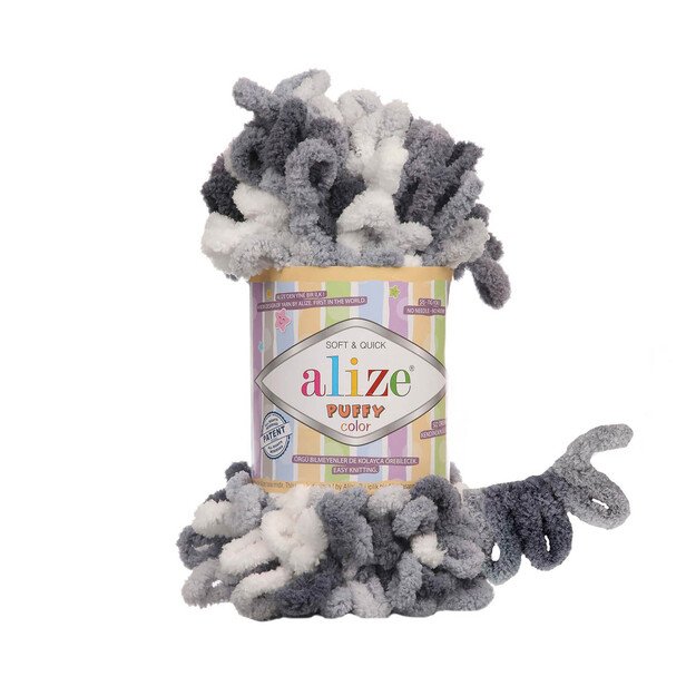 PUFFY COLOR- 100% Micropolyester, 100 gr/ 9m, Nr 5925