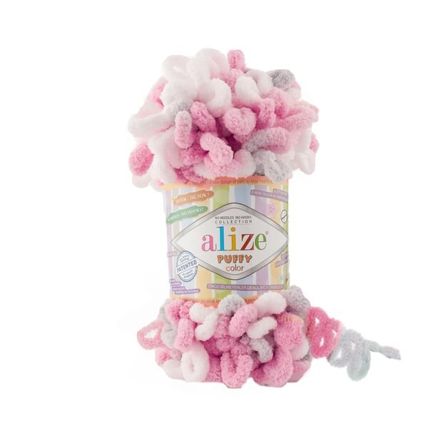 PUFFY COLOR- 100% Micropolyester, 100 gr/ 9m, Nr 6370