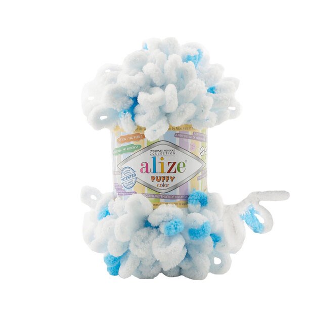 PUFFY COLOR- 100% Micropolyester, 100 gr/ 9m, Nr 6472