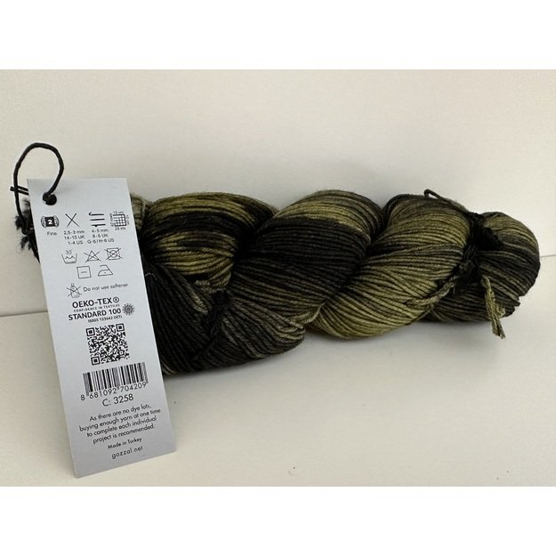 HAPPY FEET Gazzal- 75% Superwash Merino Wool, 25% Polyamide, 100gr/ 330m, Nr 3258