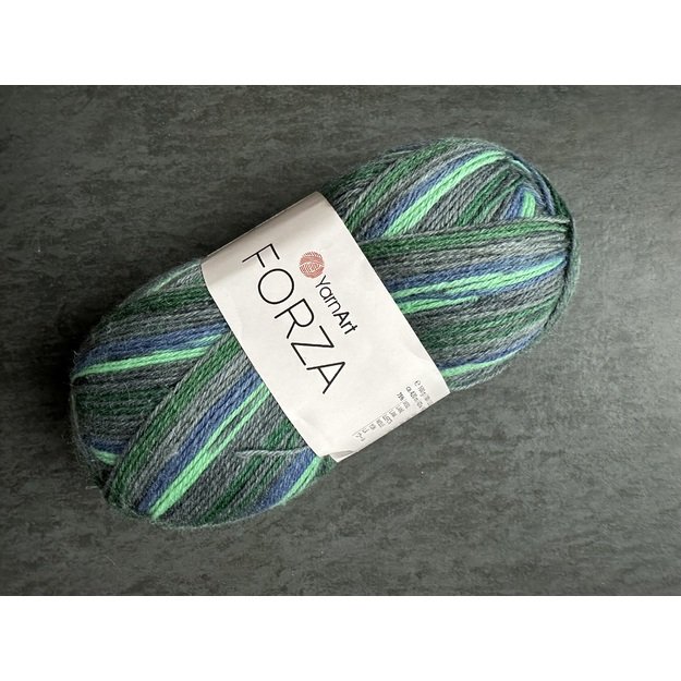FORZA YarnArt- 75% wool, 25% poliamide, 100gr/ 420m, Nr 2506