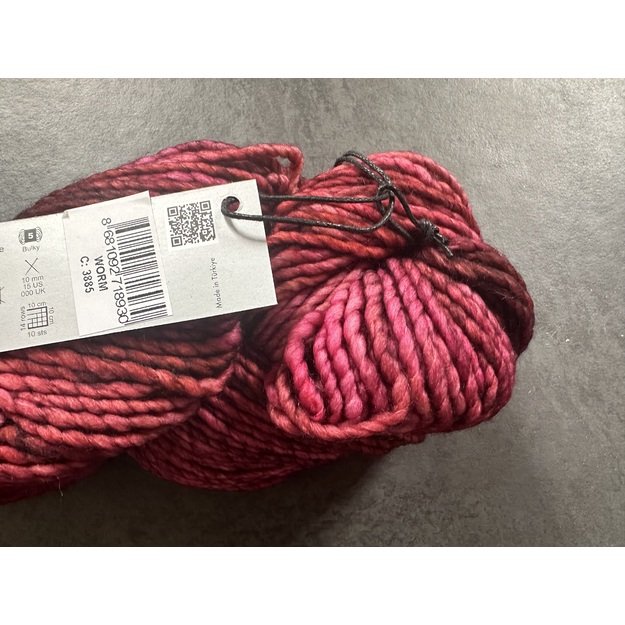 WORM Gazzal- 100% Superwash Merino Fine Wool, 150gr/ 120m, Nr 3885