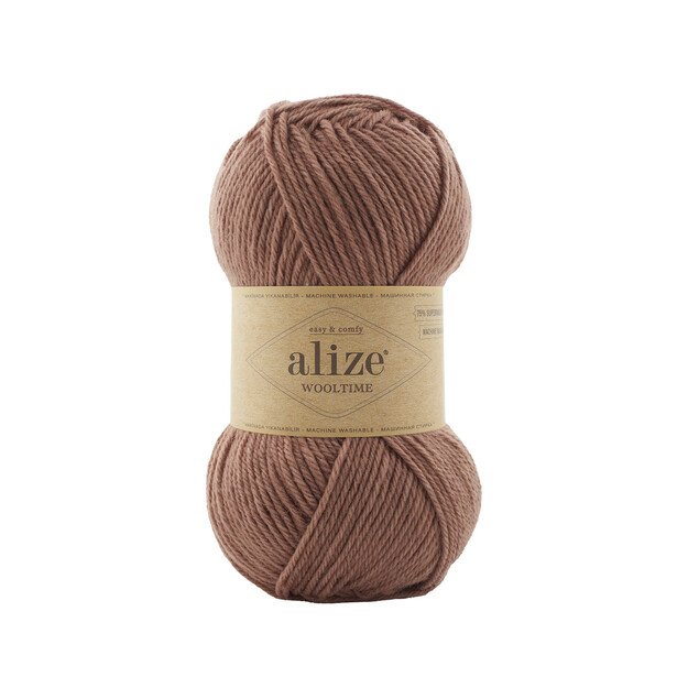 WOOLTIME Alize- 75% Superwash wool, 25% Polyamide, 100gr 200m, Nr 581