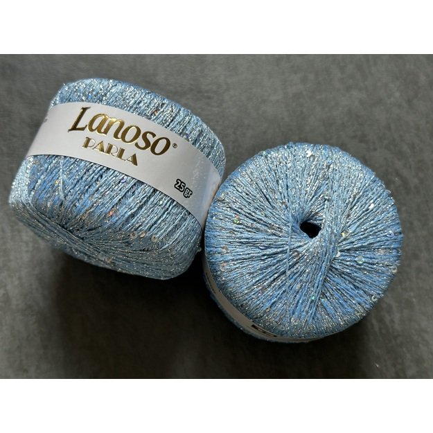 PARLA Lanoso - 75 % Glitter Yarn, 25% Payette Sim , 217 m / 25 Gr, Nr 4051