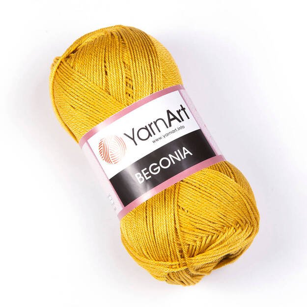 BEGONIA YarnArt-100% cotton mercerized, 50gr/ 169m, Nr 4940