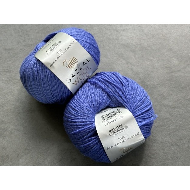 WOOL 175 Gazzal- 100% superwash merino fine wool, 50gr/ 175m, Nr. 336