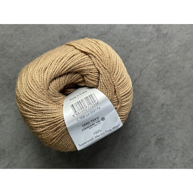 WOOL 175 Gazzal- 100% superwash merino fine wool, 50gr/ 175m, Nr. 308