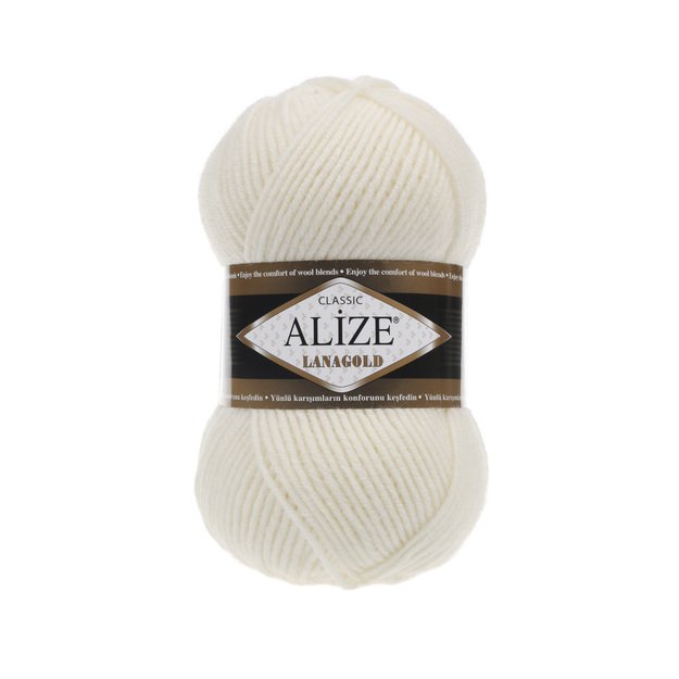 LANAGOLD classic Alize- 51% acrylic, 49% wool, 100gr/ 240m, Nr 62