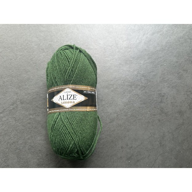 LANAGOLD classic Alize- 51% acrylic, 49% wool, 100gr/ 240m, Nr 118