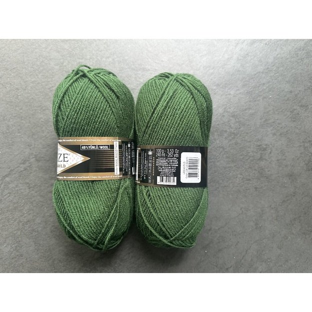 LANAGOLD classic Alize- 51% acrylic, 49% wool, 100gr/ 240m, Nr 118 1