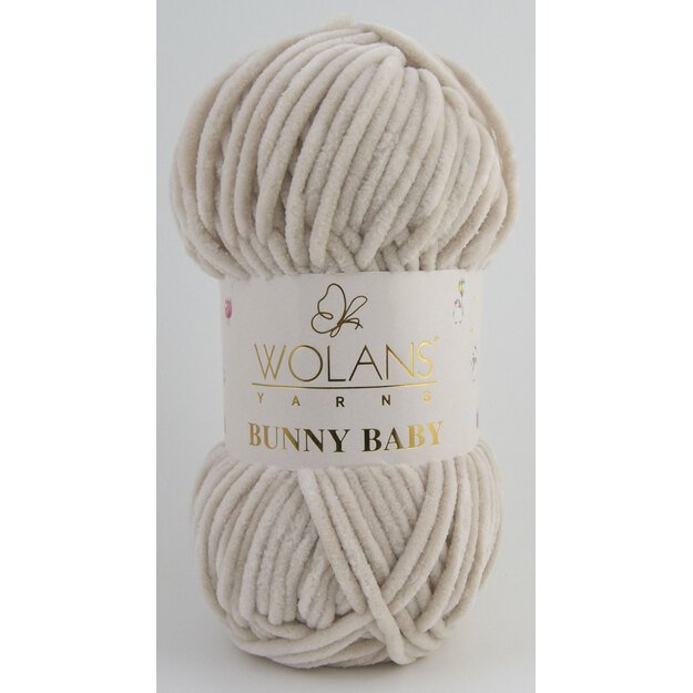 WOLANS BUNNY BABY-100% super-soft polyester, 100 gr/ 120 m, Nr 34