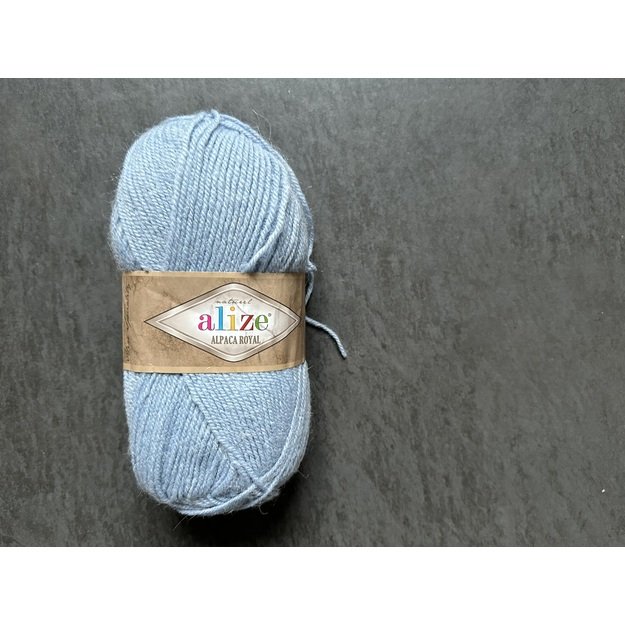 ALPACA ROYAL-30 Alize- 55% acrylic, 30% alpaka, 15% wool, 100gr/ 250m, Nr 356