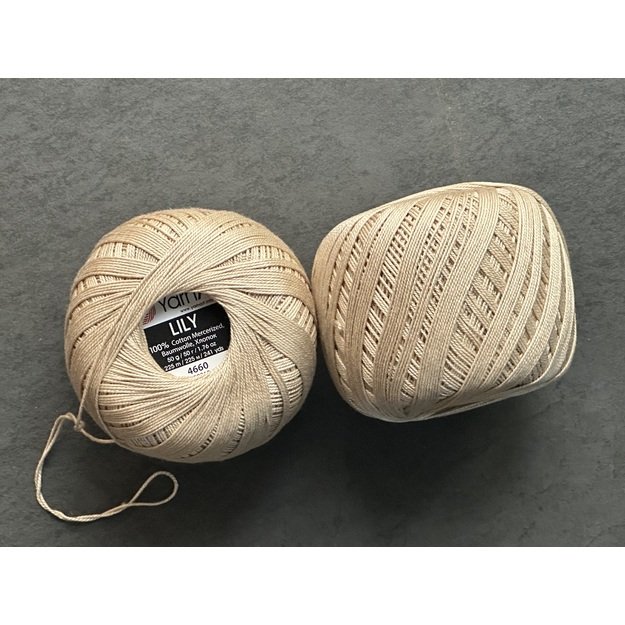 LILY- 100% Cotton Mercerized, 50gr/ 225m, Nr 4660