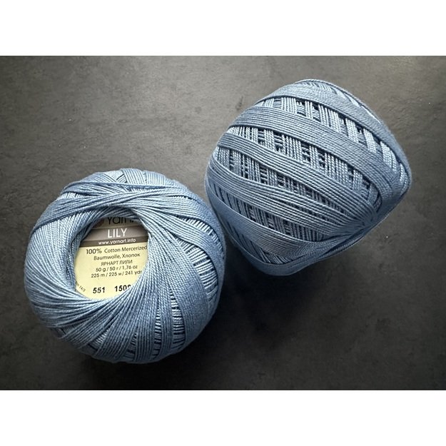 LILY- 100% Cotton Mercerized, 50gr/ 225m, Nr 551