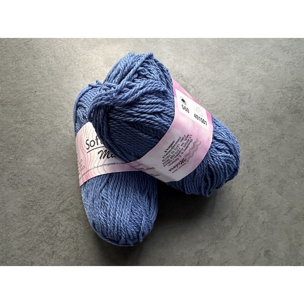 SOFT MERINO- 100% merino wool, 50gr/ 115m, Nr 560