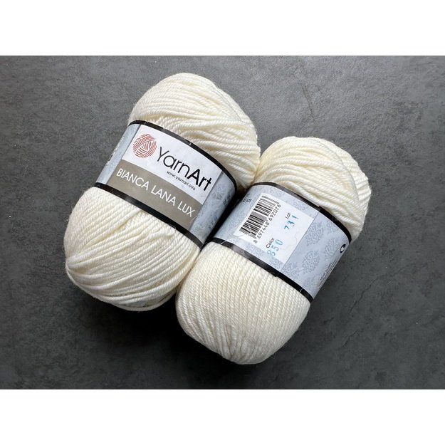 BIANCA Lanalux- 100% Wool (vilna), 100gr/ 240m, nr 850