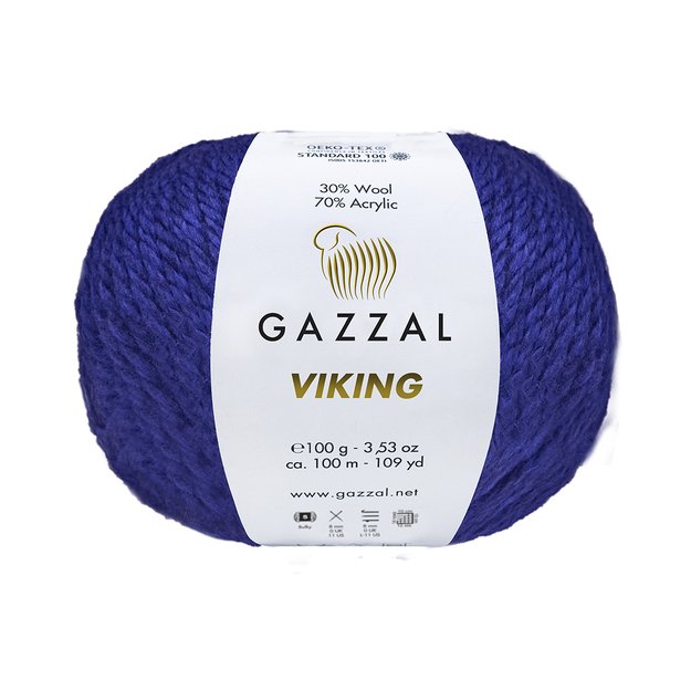 VIKING Gazzal - 70% Acrylic, 30% Wool, 100gr/ 100m, Nr 4017