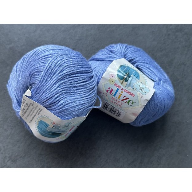 BABY WOOL Alize- 40% Wool, 40% Acrylic, 20% Bamboo, 50gr/ 175m, Nr 40