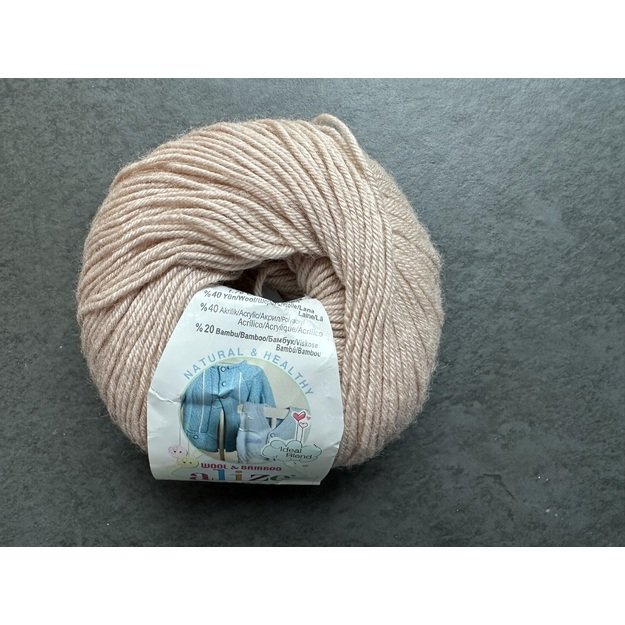 BABY WOOL Alize- 40% Wool, 40% Acrylic, 20% Bamboo, 50gr/ 175m, Nr 382