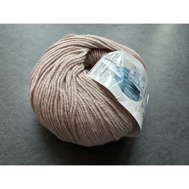 BABY WOOL Alize- 40% Wool, 40% Acrylic, 20% Bamboo, 50gr/ 175m, Nr 382