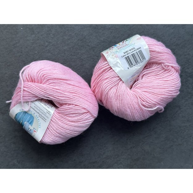 BABY WOOL Alize- 40% Wool, 40% Acrylic, 20% Bamboo, 50gr/ 175m, Nr 371