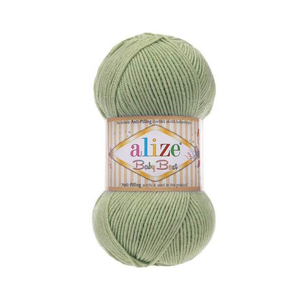 BABY BEST Alize- 90% Acrylic Anti- Pilling, 10% Bamboo, 100gr/ 240m, Nr 138