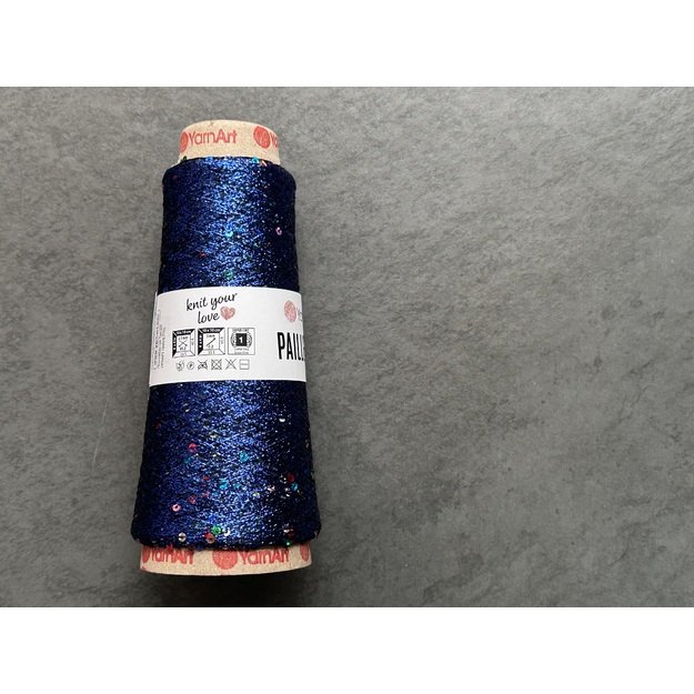 PAILLETTES YarnArt - 75% Metallic Polyester, 25% Payette poliester, 50gr/ 800m, Nr 8008