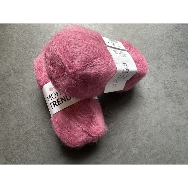 MOHAIR TRENDY YarnArt- 50% mohair, 50% acrylic, 100gr/ 220m, Nr 144