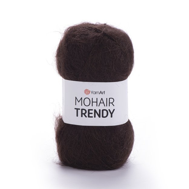 MOHAIR TRENDY YarnArt- 50% mohair, 50% acrylic, 100gr/ 220m, Nr 123