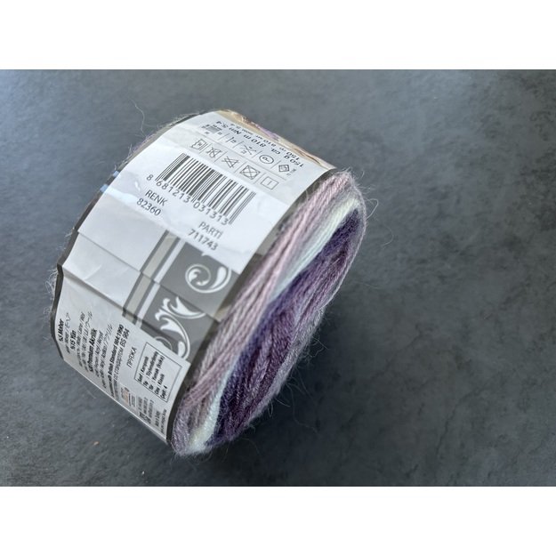 ANGORA LUKS Color Nako- 5% moher, 15% wool, 80% premium akrilik, 150 gr/ 810m, Nr 82360 1