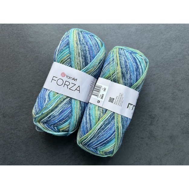 FORZA YarnArt- 75% wool, 25% poliamide, 100gr/ 420m, Nr 2603