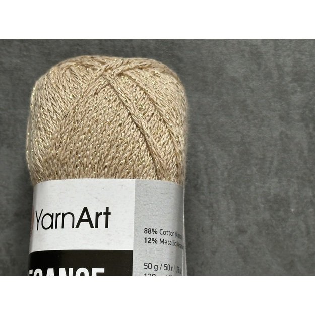 ELEGANCE YarnArt- 88% Cotton, 12% Metallic, 50gr/ 130m, Nr 120