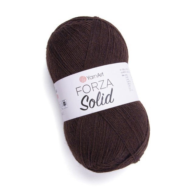 FORZA SOLID- 75% wool, 25% polyamide, 100gr/ 420m, Nr 4623