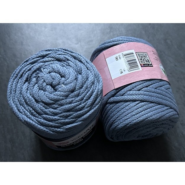 MACRAME Cord 5mm- 60% Cotton, 40% Viscose&Polyester, 500 gr/ 85 m, Nr 761