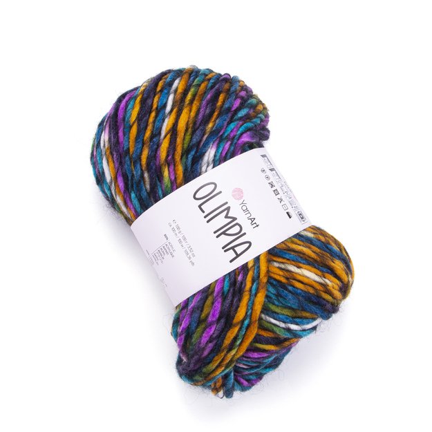 OLIMPIA- 20% wool, 80% acrylic, 100 gr/ 100m, Nr 1410