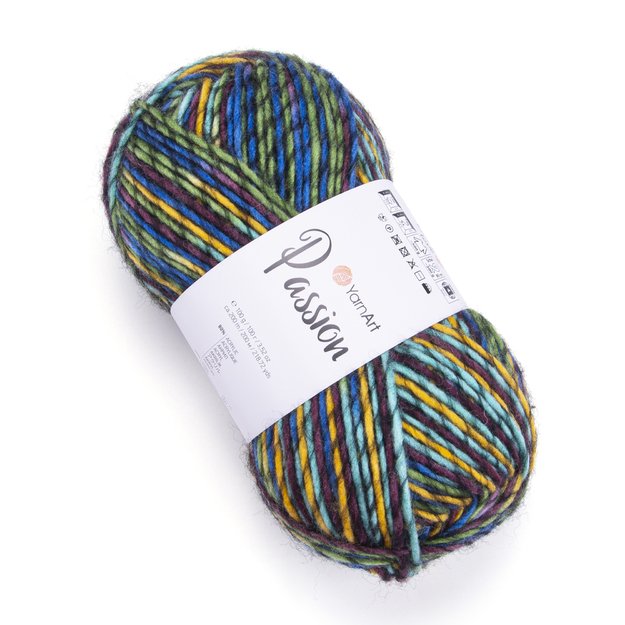 PASSION- 20% wool, 80% acrylic, 100 gr/ 200m, Nr 1245