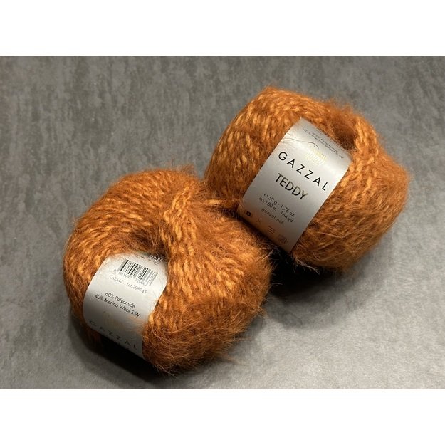 TEDDY Gazzal- 60% Polyamide, 40% Merino wool, 50gr/ 150m, Nr 6546