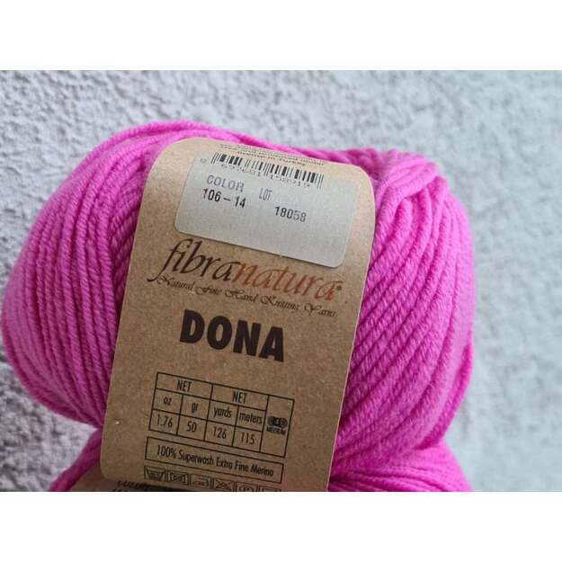 DONA Fibra Natura- 100% Superwash Extra fine merino, 50gr/ 115m, Nr 106-14