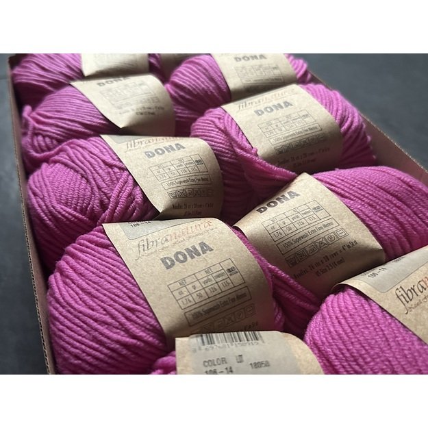 DONA Fibra Natura- 100% Superwash Extra fine merino, 50gr/ 115m, Nr 106-14