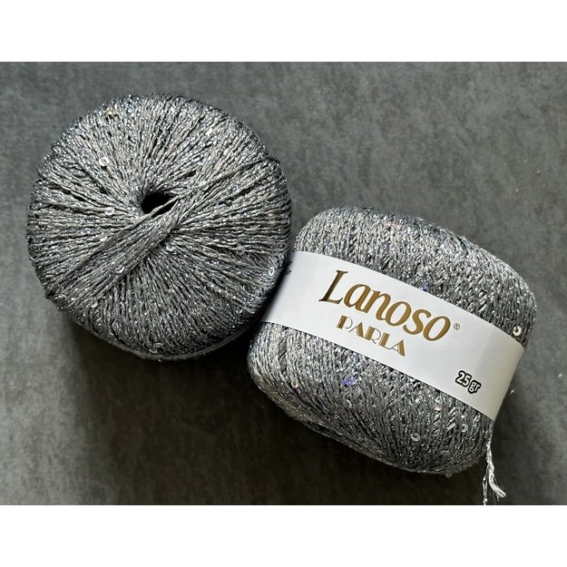 PARLA Lanoso - 75 % Glitter Yarn, 25% Payette Sim , 217 m / 25 Gr, Nr 5351