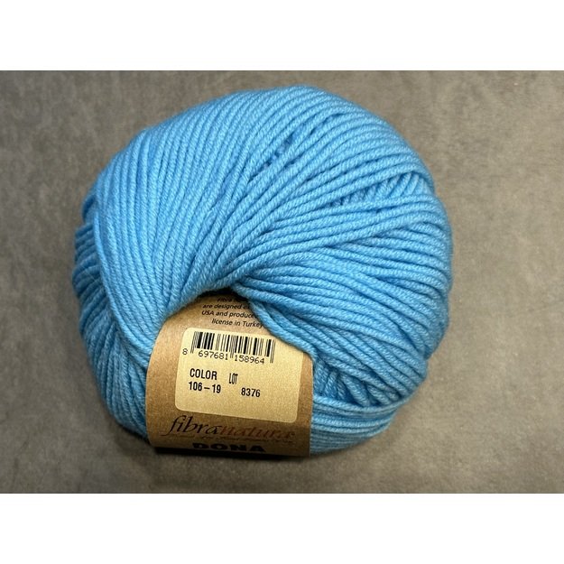 DONA Fibra Natura- 100% Superwash Extra fine merino, 50gr/ 115m, Nr 106-19