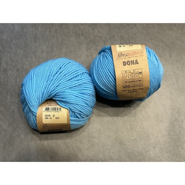 DONA Fibra Natura- 100% Superwash Extra fine merino, 50gr/ 115m, Nr 106-19