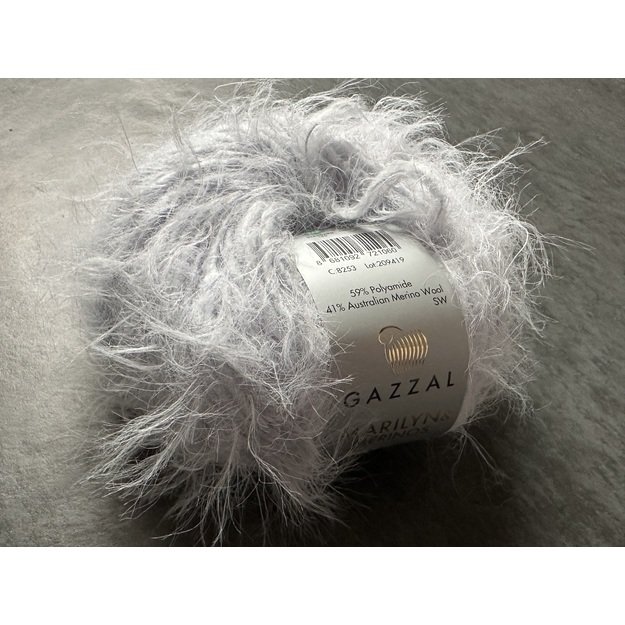 Gazzal MERILYN Merino- 59% Polyamide, 41% Australian Merino Woo, 50gr/ 88m, Nr 8253