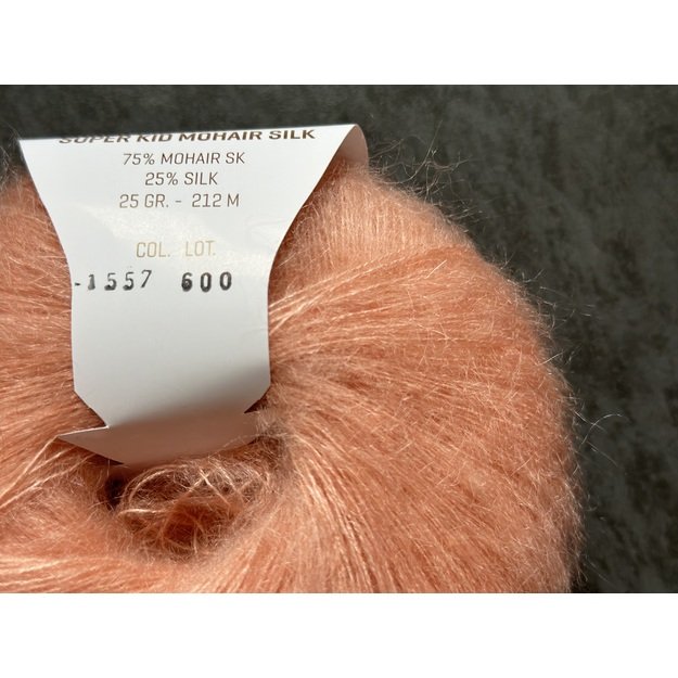 POKER Super kid mohair silk- 75% mohair sk, 25% silk, 25gr/ 212m, Nr 1557