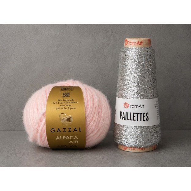 ALPACA AIR Gazzal- 28% polyamide, 14% Superwash Merino, 58% baby alpaca, 50gr/ 150m, Nr 83