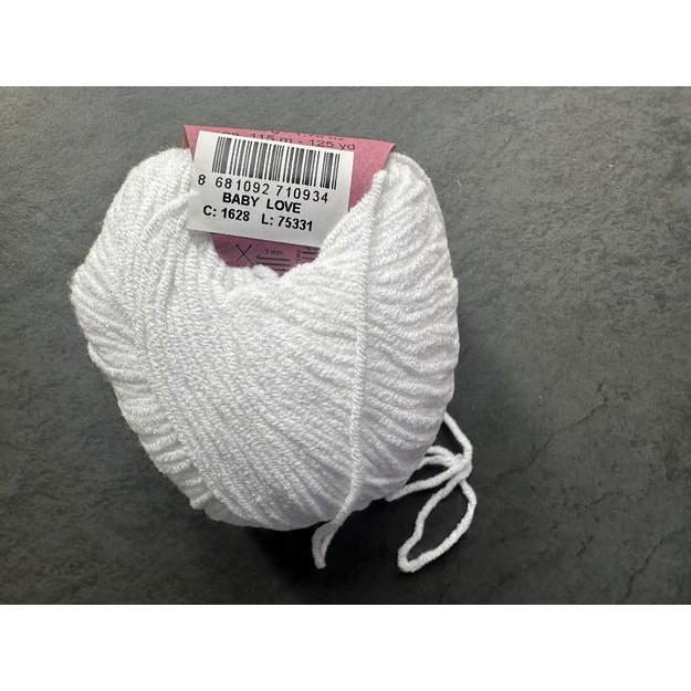 BABY LOVE Gazzal  45% Acrylic,  55% Modal, 50gr/ 115m, Nr 1628
