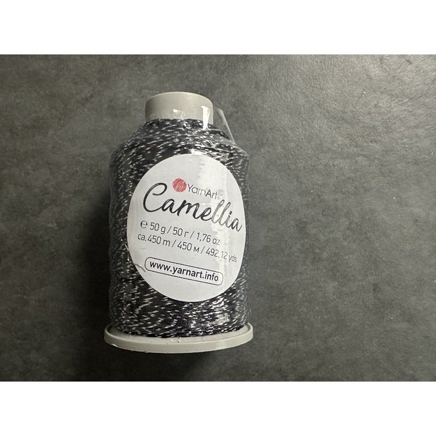 CAMELLIA - 91% polyester, 9%  metallic polyester, 50gr/450 m, Nr 412 1
