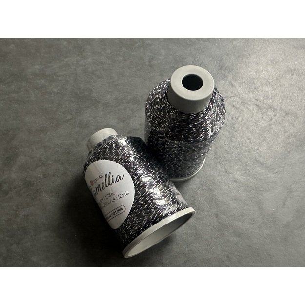 CAMELLIA - 91% polyester, 9%  metallic polyester, 50gr/450 m, Nr 412