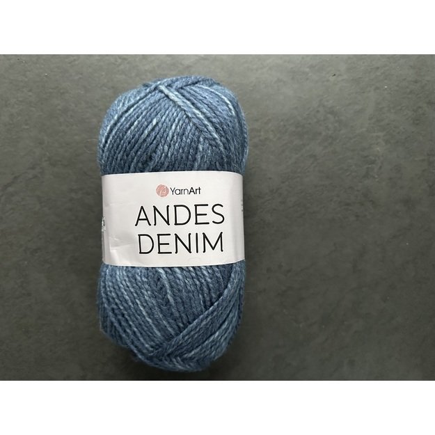 ANDES DENIM - 80% acrylic, 20% wool, 150gr/240m, Nr 5108